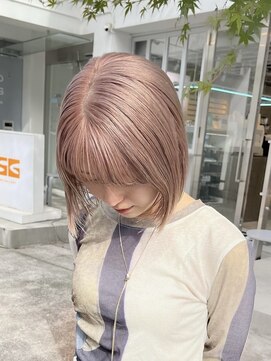 ロマリア ヒルズ 表参道 原宿(Lomalia HILLS) LomaliaHILLSハイトーンラベンダーボブ