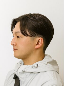 ローネス ギンザ(LONESS ginza) センターパート×ツーブロック