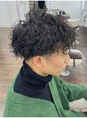 宇都宮メンズパーマメンズカット波巻きスパイラルパーマツイスパ