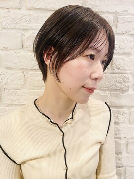 ドロップ(drop) ミニマルショート;シャギーレイヤー〔表参道/青山　drop〕