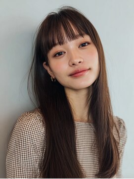 コトンアトリエ 人形町(COTON atelier) イメチェン/ピンクベージュ/アンブレラカラー/前髪/人形町