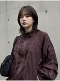 フェイスフレーミングルーツカラーネオウルフ天使の羽バングボブ