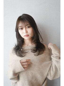フィルムス 田町芝浦(FILMS) 20代30代40代ナチュラルレイヤー顔周りレイヤー大人レイヤー簡単