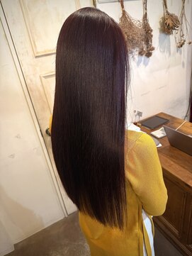 フリックヘアサロン 梅田茶屋町2号店(FLICK HAIR SALON) 髪質改善/縮毛矯正/ストレートヘア/レッドブラウン