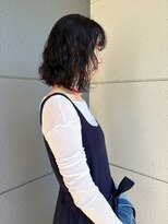 ヘアーアイストゥーレ(HAIR ICI TRE)&nbsp;ミディアムパーマ　レイヤーパーマ　ニュアンスパーマ　担当桜桃