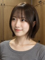 サンド 銀座(sand)&nbsp;【レイヤーボブ】小顔効果抜群！朝3分で決まる切りっぱなしボブ