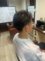 レガ(le ga) 【メンズ】動きのある刈り上げショートスタイル!
