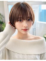 サンドナル 鹿児島天文館(sand NALU)&nbsp;ハッシュカット/グレージュ/デザインカラー[鹿児島天文館]