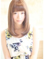 ミリム 栄矢場町店(MIRiM)&nbsp;【MUSE】艶ナチュラルストレートヘアby森下