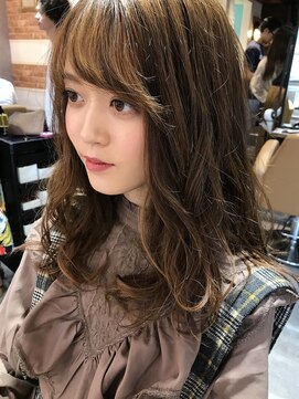 ロンド 表参道店(Lond) Autumn＊Winter。シアベージュ×波ウェーブ。秋カラー～＊