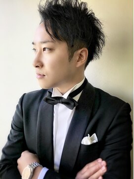 セルカ 高田馬場(CERCA) 爽やかアップバンクツーブロックスタイル【CERCA高田馬場】