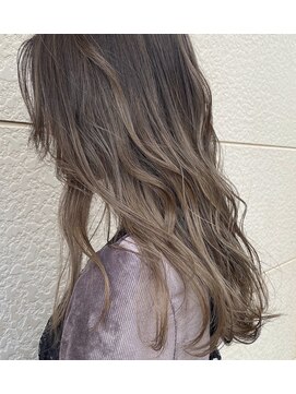 ビューティーサロン スター(Beauty salon STAR) バレイヤージュ×ミルクグレージュ