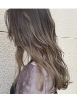 ビューティーサロン スター(Beauty salon STAR) バレイヤージュ×ミルクグレージュ