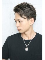 フェス カットアンドカラーズ(FESS cut&colors) 『FESS 鶴丸』【かき上げヘア×くせ毛風パーマ】セミウェット