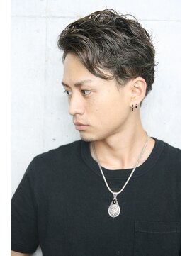 フェス カットアンドカラーズ(FESS cut&colors) 『FESS 鶴丸』【かき上げヘア×くせ毛風パーマ】セミウェット