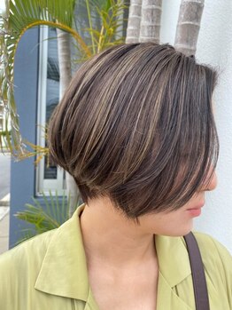 ヘアデザイン ダブル(hair design Double)の写真/【白髪ぼかしハイライト】【白髪馴染ませカラー】で白髪をカバーしながらオシャレなカラーを！