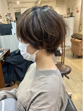 ギフト ヘアー サロン(gift hair salon) 【ゆるカール×ショート】