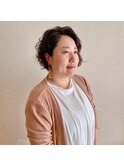 【MALUNA ヒマワリ】癖毛を活かしたショートボブ