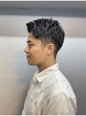 アップバングショート