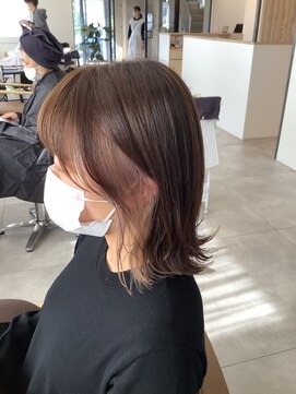 サロン 半田店(SALON) 小顔補正立体カット×イヤリングカラー