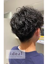 アイディール(:ideal)&nbsp;スタイリングを楽にする。くせ毛風パーマ