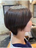 艶髪シンプルショート/ナチュラルブラウン