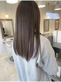 柔らかマロンベージュ