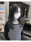 【NANAKO】レイヤーカット×グロスブラック