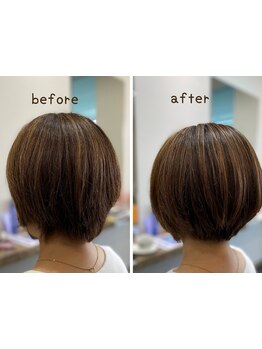 いつまでも美しくいたい大人女性のために。年齢と共に変化する髪のお悩みに寄り添い、解決へと導きます☆