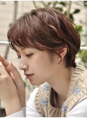 ショートパーマショートカット前髪あり前髪なし20代30代40代