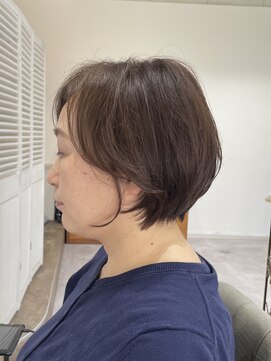 イノセンス 今津店(innocence) 美人大人ショート　40代50代60代　前髪ありショートヘア