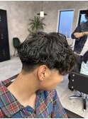 メンズスパイラルパーマ