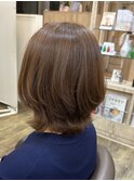 前髪/アンブレラカラー/こなれミディ/イメチェン/杉田花乃