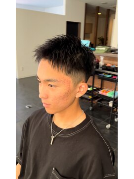 リープ(LEAP) 刈り上げアップバング