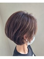 ヘアーアンドネイル ルシア(Hair&Nail Lucia)&nbsp;ベージュショートボブ