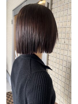 ヘアサロン アプリ(hair salon APPLI) 切りっぱなしボブ