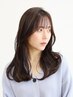 カット+オーガニックカラーor透明感カラー+ハホニコトリートメント￥12900