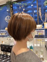 イト リトルヘアガーデン(ito. little hair garden) ショートボブ×ベージュ