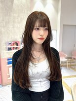 リー 梅田(Lee)&nbsp;arisa/ブリーチなしダブルカラー/ハッシュカット/レイヤーカット