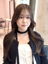 セシル(SECYL)&nbsp;透明感カラー/中明度グレージュ/顔まわりカット