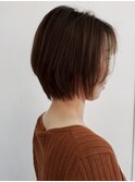 大人ショートボブ