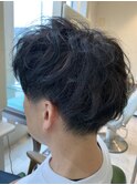 メンズショートパーマ