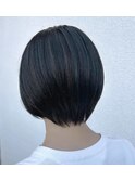 short bob　×　umbrella color