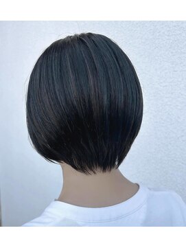 アンティーク(Antique) short bob　×　umbrella color