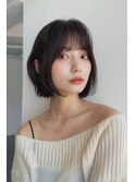 ボブ/ブラウン/似合わせカット/【lana hair新宿】