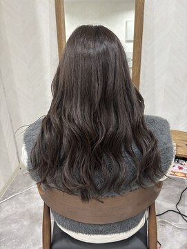 トイロ(toiro) ブリーチなしダブルカラー暗めグレージュ