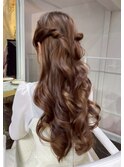 【#新宿美容室#ワンホンメイク#羽エクステ#ヘアアレンジ】
