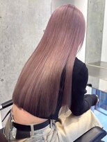 サンクマーケット 渋谷(cinq MARKET)&nbsp;渋谷ブリーチカラーハイトーンカラーラベンダーピンク30代40代