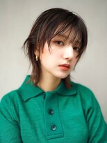 ギークス(GEEKS)&nbsp;【GEEKS渋谷】顔周りレイヤー/モーヴピンク/秋カラー/渋谷ウルフ