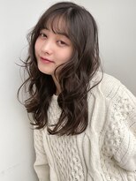 ラフ フロム ガーデン(Laf from GARDEN)&nbsp;ミディアム/レイヤーカット/顔周りカット/透明感カラー